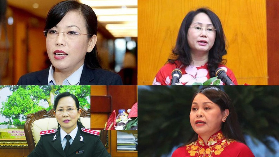 8 nữ là bí thư tỉnh ủy trong cả nước gồm những ai?